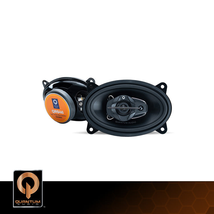 QRS46 : Bocina de 4" × 6" de 3 vías (1 par)