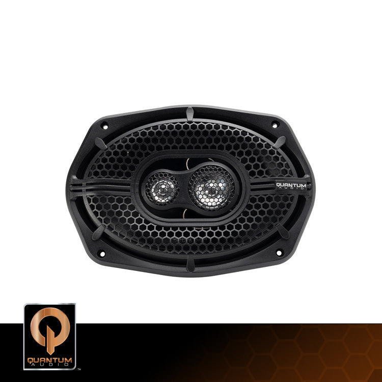 QS-693 : Bocina de 6" × 9" de 3 vías (1 par)