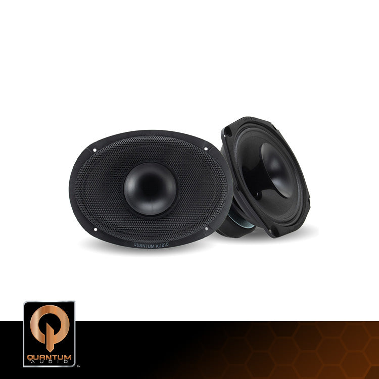 QSX69CD : Bocina de 6" × 9" de 2 vías (1 par)