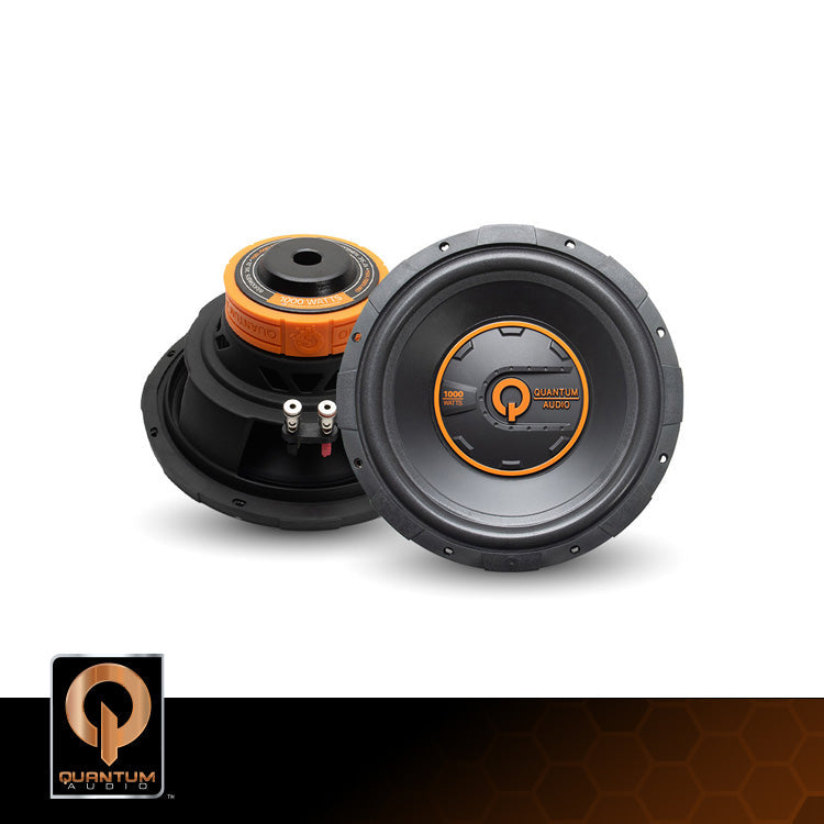 QW1000/10S4 : Subwoofer de 10" con bobina de voz sencilla de 4 ohms