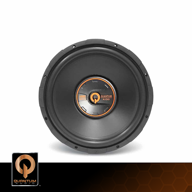 QW1000/12D4 : Subwoofer de 12" con doble bobina de voz de 4 ohms