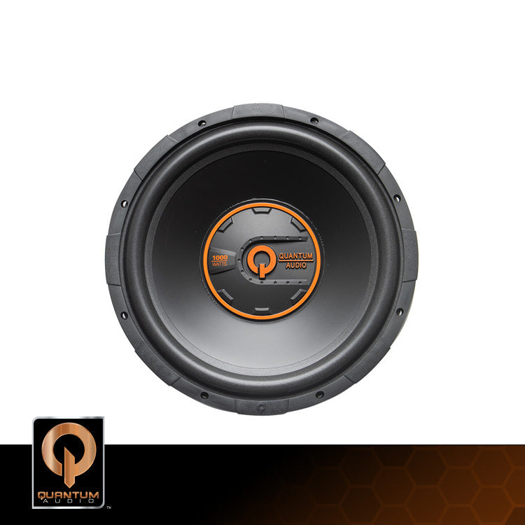 QW1000/12S4 : Subwoofer de 12" con bobina de voz sencilla de 4 ohms