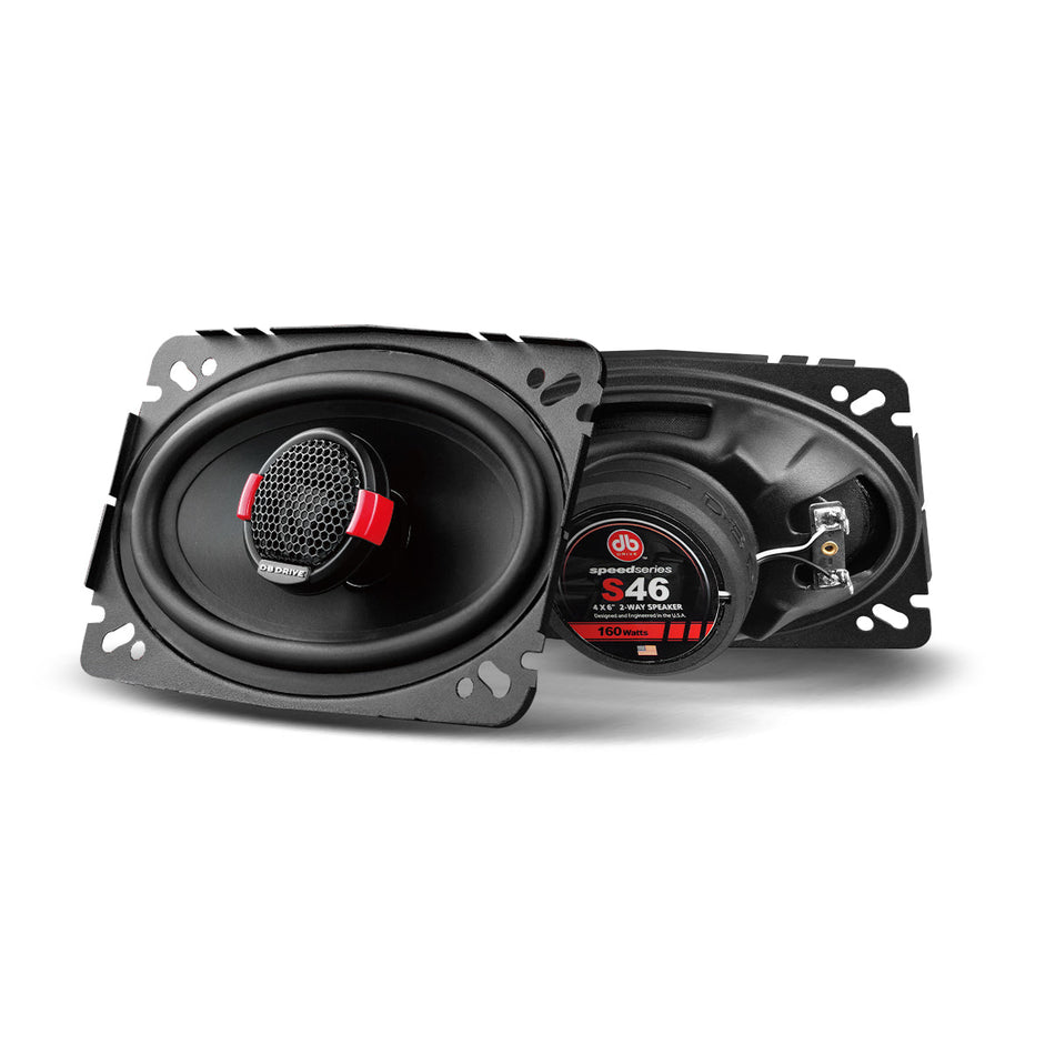 S46: Bocina de 2 Vías de 4" x 6" (1 par)