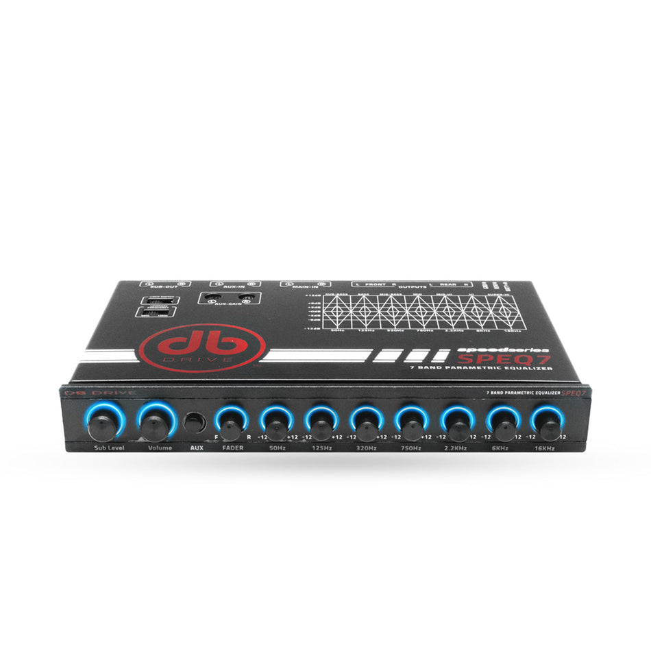SPEQ7: Ecualizador de 7 Bandas / Line Driver