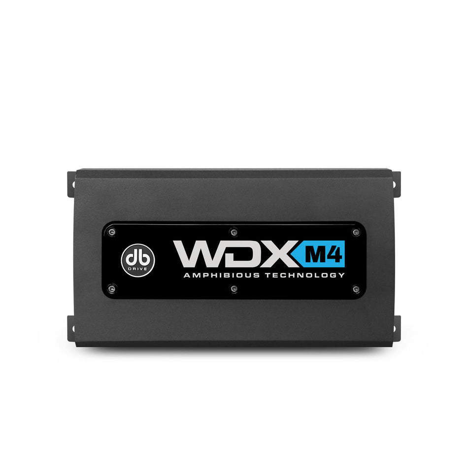 WDX M4: Amplificador marino Clase D de 4 canales con clasificación IPX6