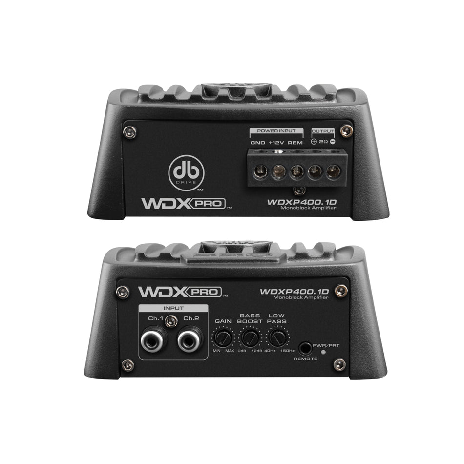 WDX P400.1D : Amplificador monoblock Clase D compacto para powersport