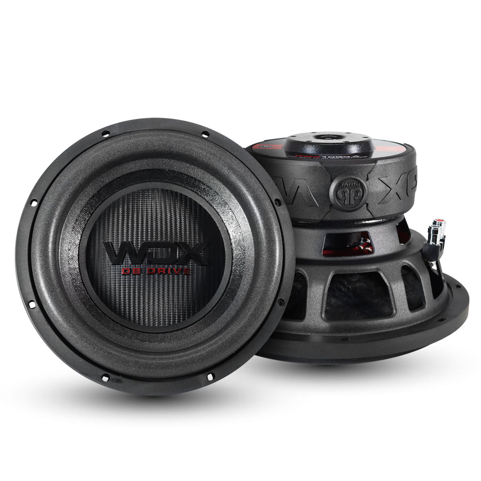 WDX10G0.4 : 10" Dual 4-Ohm Subwoofer