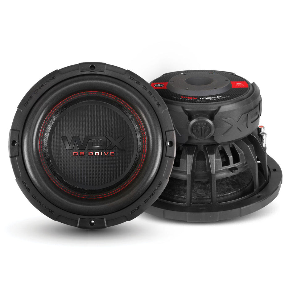 WDX10G2.2: Subwoofer de 10 pulgadas con doble bobina de voz de 2 ohmios