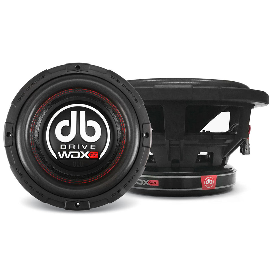 WDX10G2F-4 : 10"  Dual 4-Ohm Shallow Mount Subwoofer