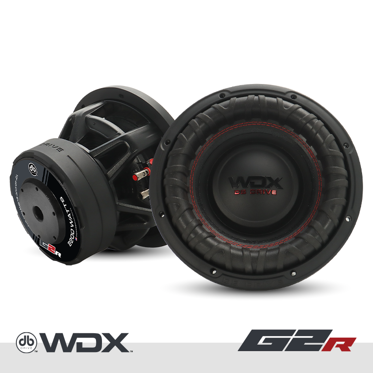 WDX10G2R.4 : Subwoofer de 10 pulgadas con doble bobina de voz de 4 ohmios