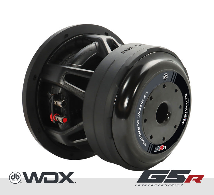 WDX10G5R.4 : Subwoofer de 10 pulgadas con doble bobina de voz de 4 ohmios