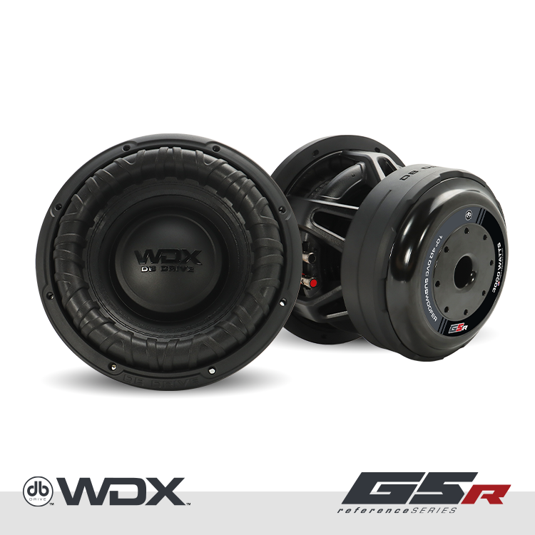 WDX10G5R.4 : Subwoofer de 10 pulgadas con doble bobina de voz de 4 ohmios