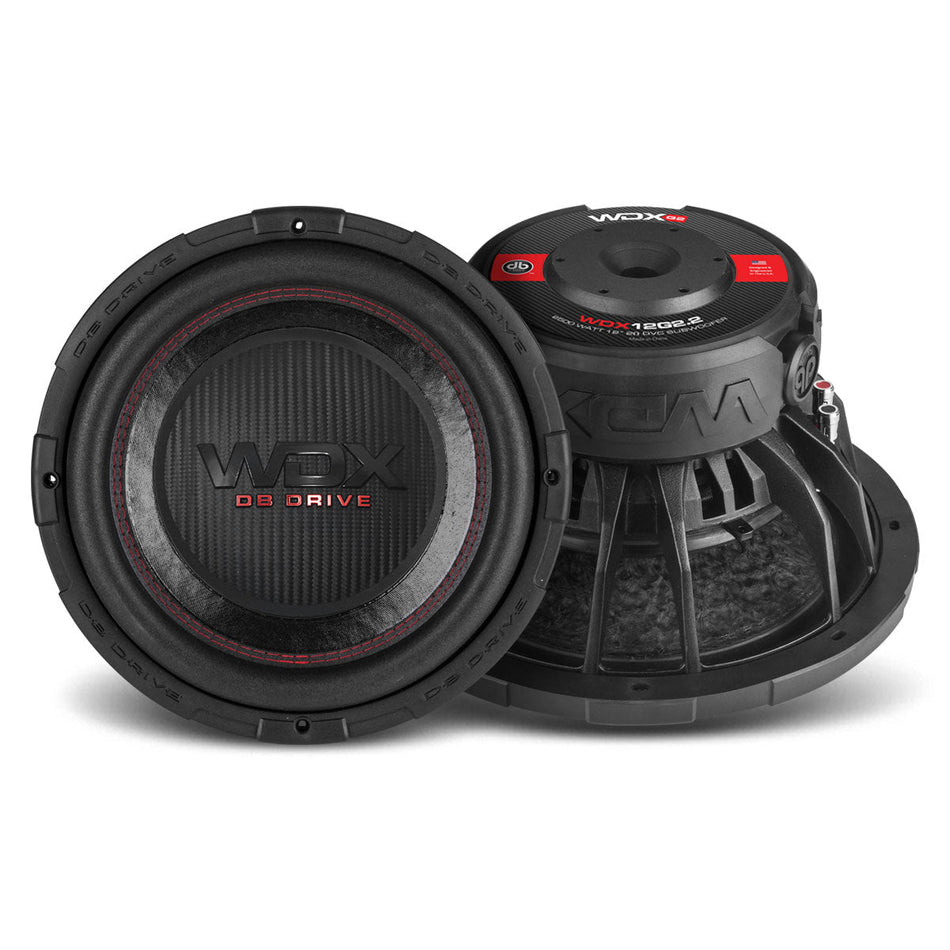 WDX12G2.2: Subwoofer de 12 pulgadas con doble bobina de voz de 2 ohmios
