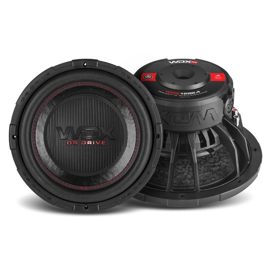WDX12G2.4: Subwoofer de 12 pulgadas con doble bobina de voz de 4 ohmios