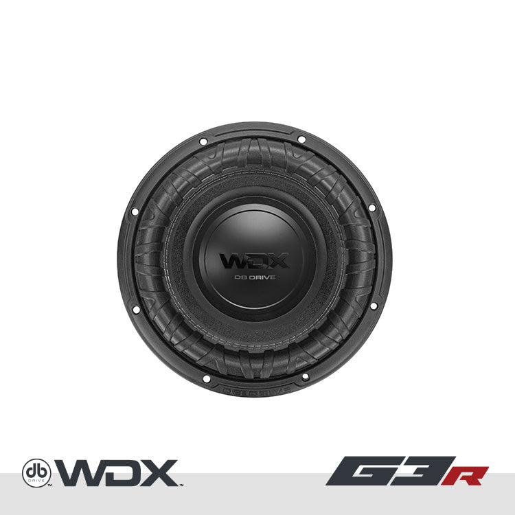 WDX12G3R.4 : Subwoofer de 12 pulgadas con doble bobina de voz de 4 ohmios