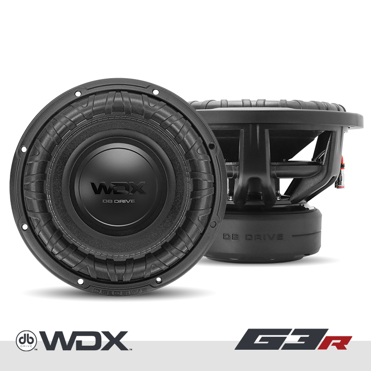 WDX12G3R.4 : Subwoofer de 12 pulgadas con doble bobina de voz de 4 ohmios