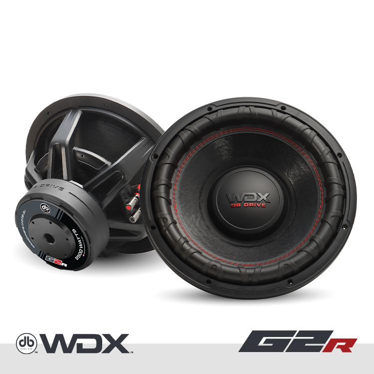 WDX15G2R.2 : Subwoofer de 15 pulgadas con doble bobina de voz de 2 ohmios