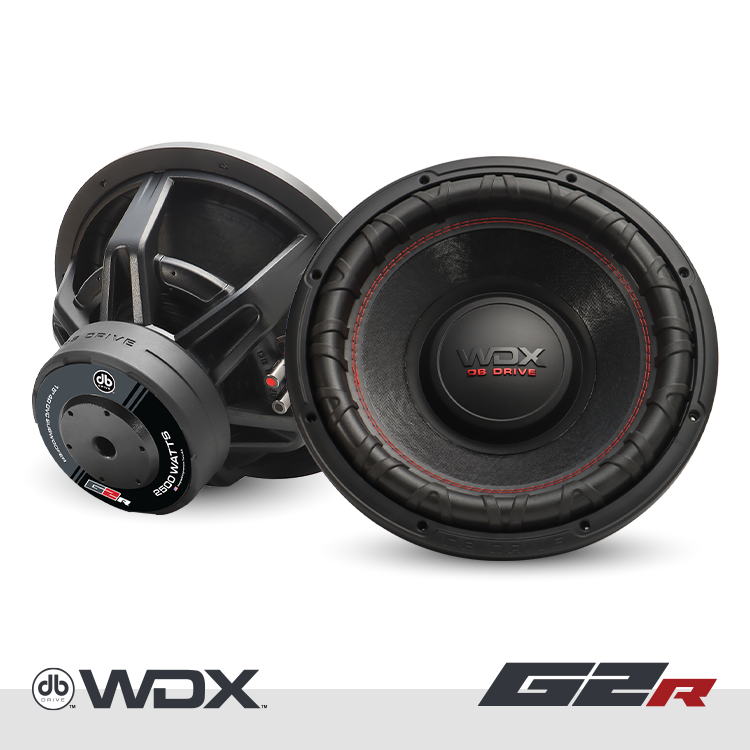 WDX15G2R.4 : Subwoofer de 15 pulgadas con doble bobina de voz de 4 ohmios