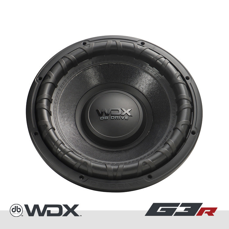 WDX15G3R.4 : Subwoofer de 15 pulgadas con doble bobina de voz de 4 ohmios