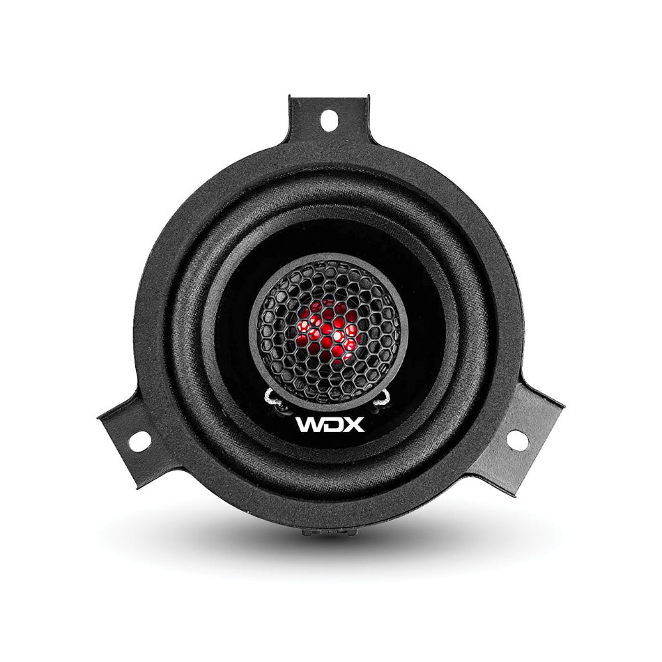 WDX4-JP: Bocina NEO WDX de 2 vías de 4 pulgadas, compatible con montaje OEM Jeep, 1 par.