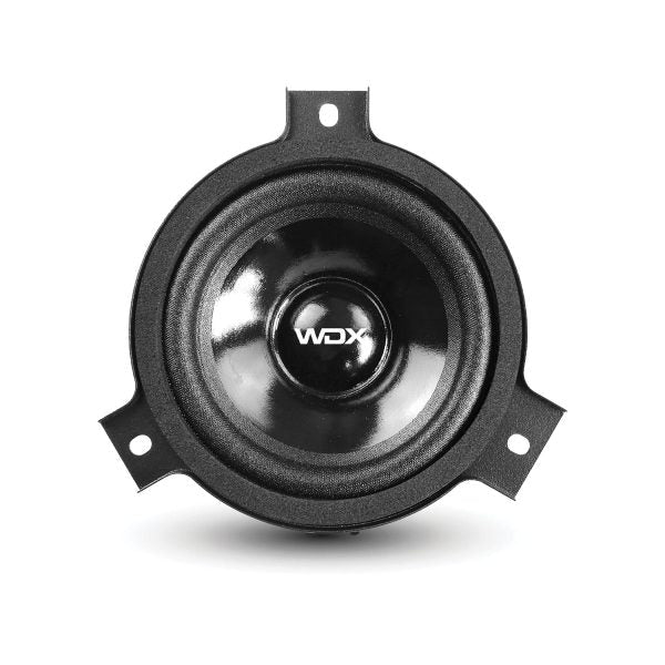 WDX4MR-JP: Rango medio NEO Moto de 4 pulgadas, compatible con montaje OEM Jeep, 1 par