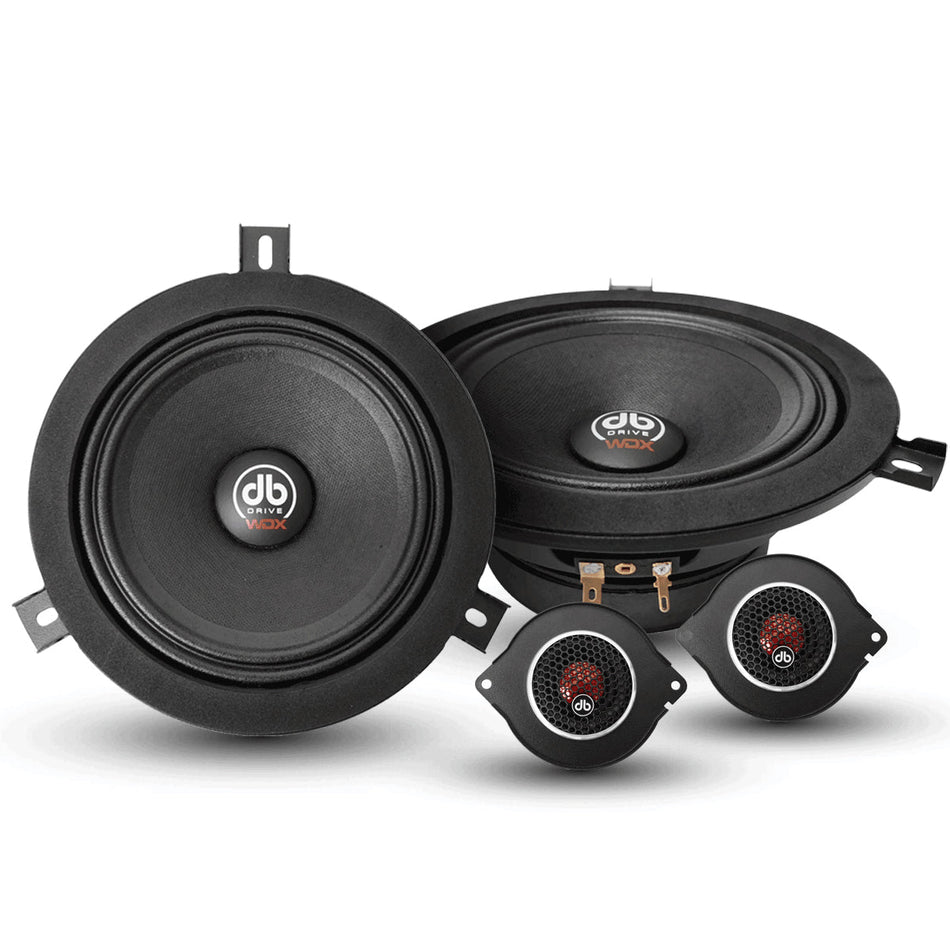 WDX65C-JP: Bocinas de componentes Jeep de 6.5 pulgadas, 1 par