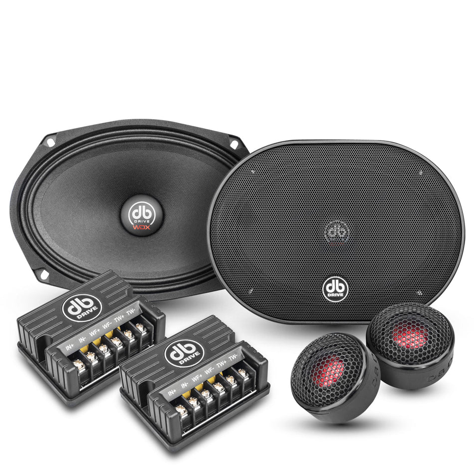 WDX69C-G2: Bocina componente Moto de 6 x 9 pulgadas