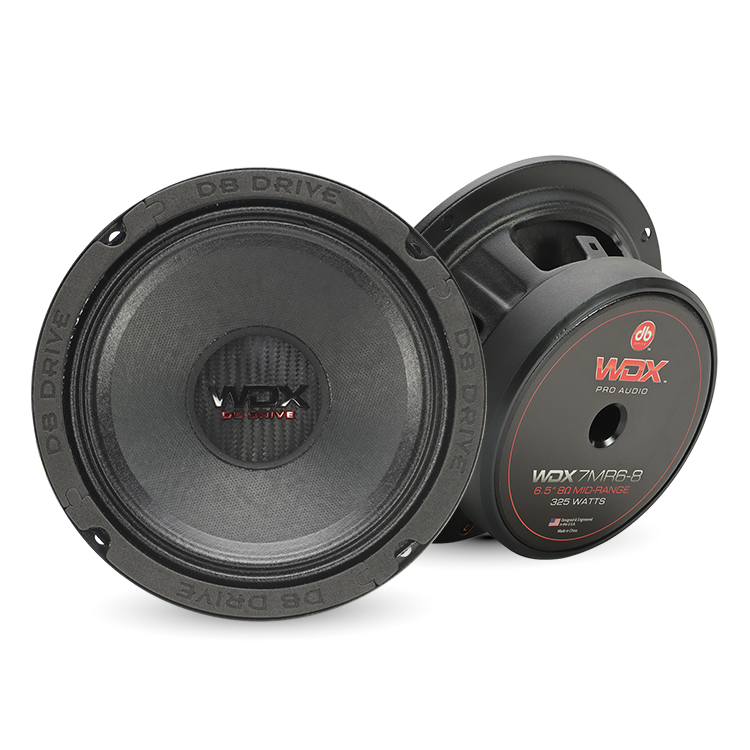 WDX7MR6-8: Medio de audio profesional WDX Serie 7 de 6.5 pulgadas (8 ohmios)