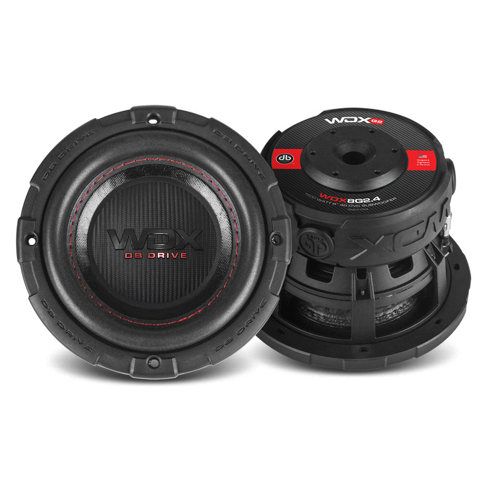 WDX8G2.4: Subwoofer de 8 pulgadas con doble bobina de 4 ohmios