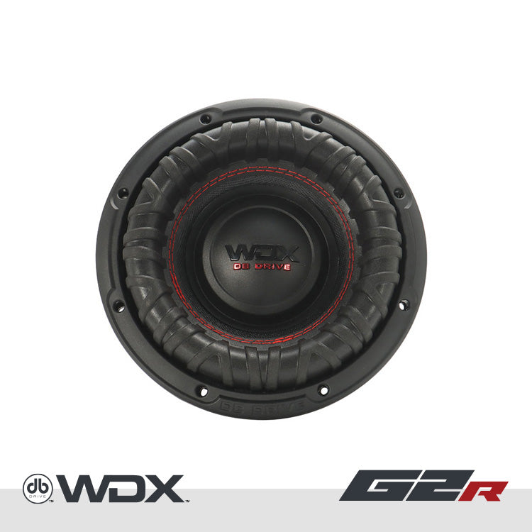 WDX8G2R.4 : Subwoofer de 8 pulgadas con doble bobina de voz de 4 ohmios