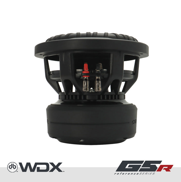 WDX8G5R.4 : Subwoofer de 8 pulgadas con doble bobina de voz de 4 ohmios