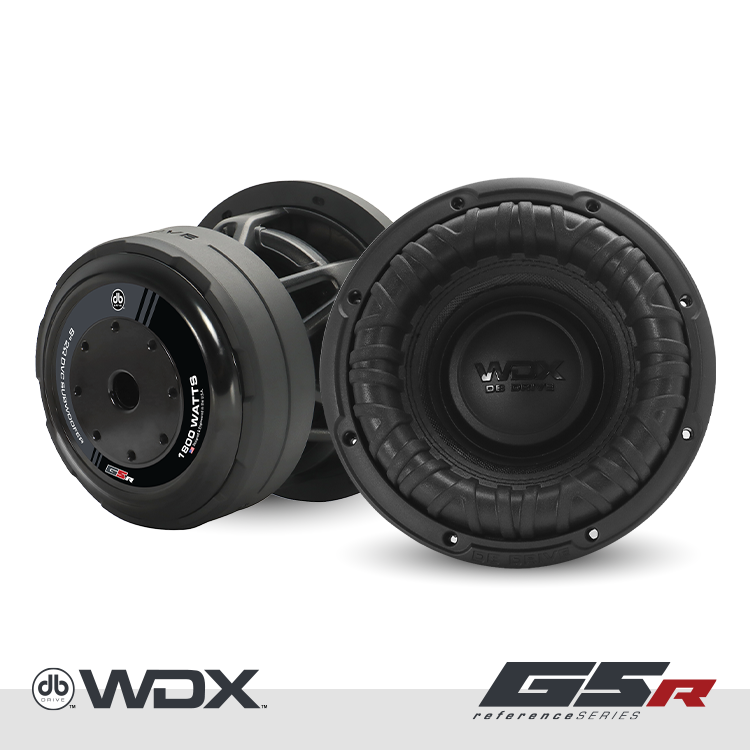 WDX8G5R.2 : Subwoofer de 8 pulgadas con doble bobina de voz de 2 ohmios