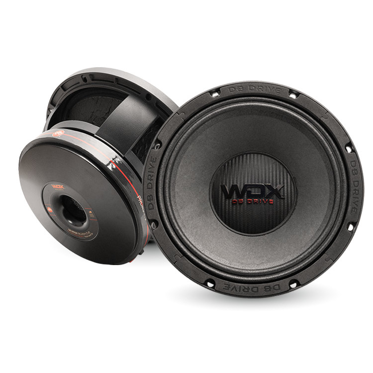 WDX9MB10-8: Medio bajo de audio profesional de 10 pulgadas (8 ohmios)