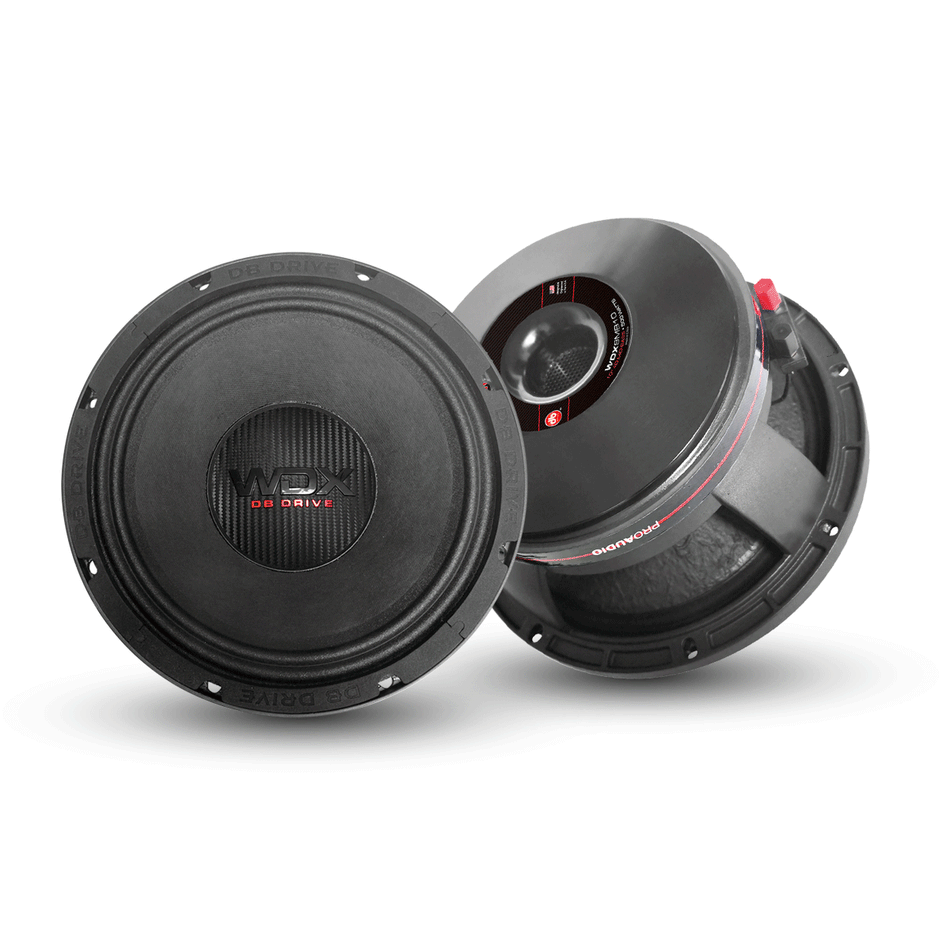 WDX9MB10: Mid-bass profesional de audio WDX Serie 9 de 10 pulgadas