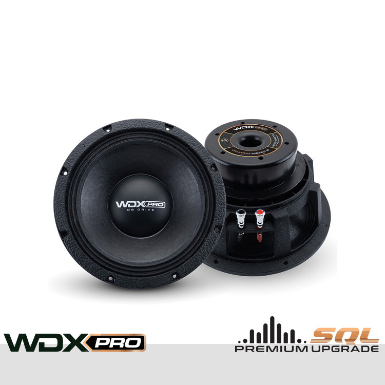 WDXPRO-MBN10-8: Medio bajo NEO de 10 pulgadas de la serie PRO (8 ohmios)