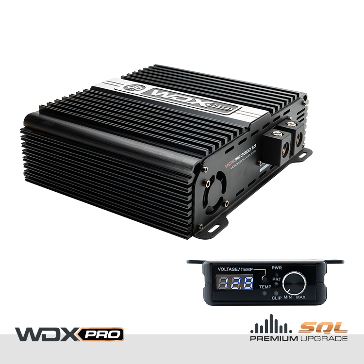 WDX PRO3000.1D : Amplificador monoblock Clase D full-range