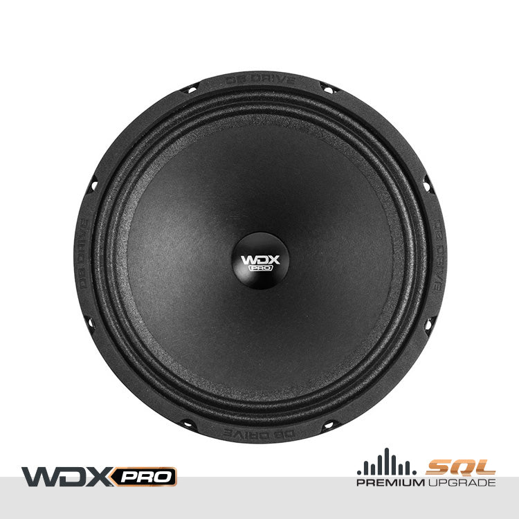 WDXPRO4/8.4: Medio de audio profesional de 8 pulgadas con amplia respuesta de frecuencia (1 par)