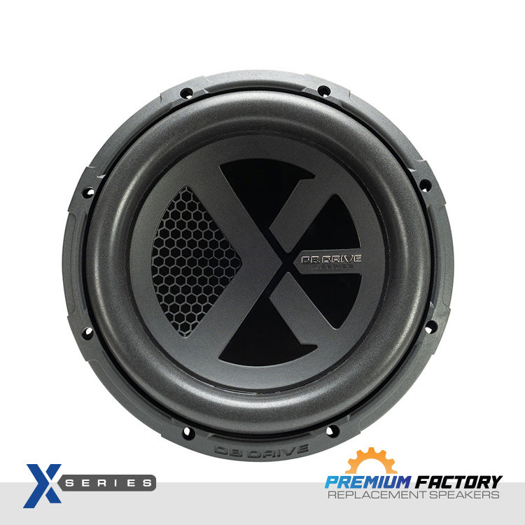X-W10D4 : Subwoofer de 10 pulgadas con doble bobina de voz de 4 ohmios
