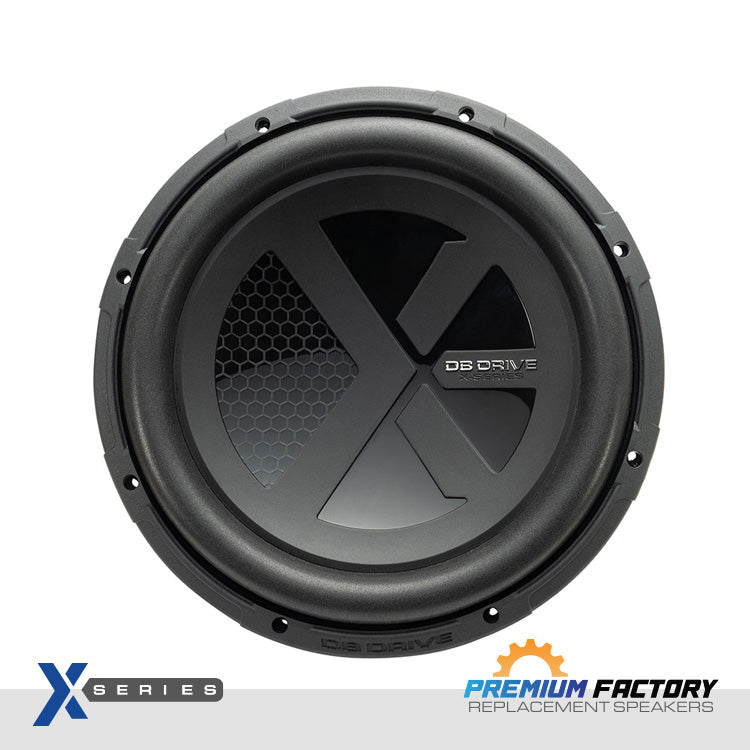 X-W12D4 : Subwoofer de 12 pulgadas con doble bobina de voz de 4 ohmios