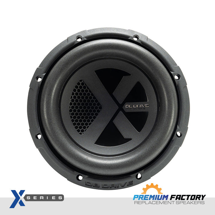 X-W8D4 : Subwoofer de 8 pulgadas con doble bobina de voz de 4 ohmios