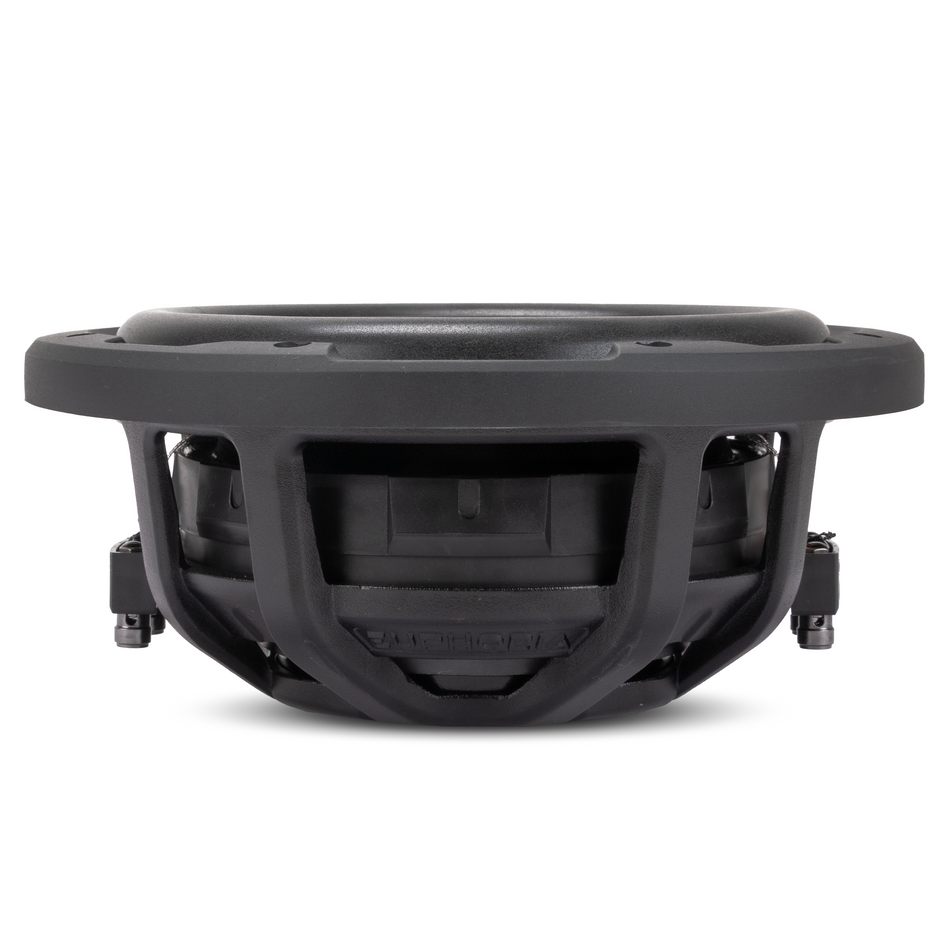 ERFW12D4 : Subwoofer de perfil delgado de 12" con canasta de aluminio fundido y doble bobina de voz de 4 Ω