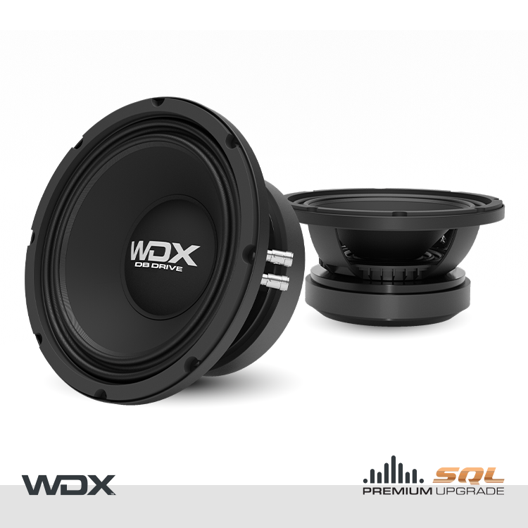WDX10-MB10-8: Medio bajo de audio profesional de 10 pulgadas